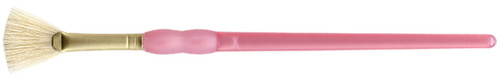 Crafter's Choice White Bristle Fan Brush-Size 2 - R9825-2 - 090672982025