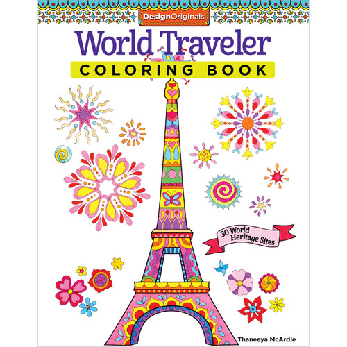 World Traveler Coloring Book-Softcover - B4219609 - 97815742196099781574219609