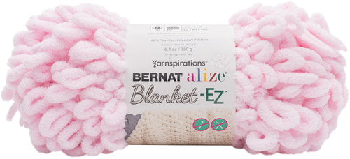 Bernat Alize Blanket-EZ Yarn-Powder Pink - 161037-37003 - 057355438958 Bernat Alize Blanket-EZ Yarn-Powder Pink - 161037-37003 - 057355438958