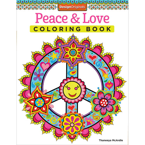 Peace & Love Coloring Book-Softcover B4219630 - 97815742196309781574219630