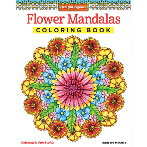 Flower Mandalas Coloring Book-Softcover - B4219944 - 97815742199449781574219944