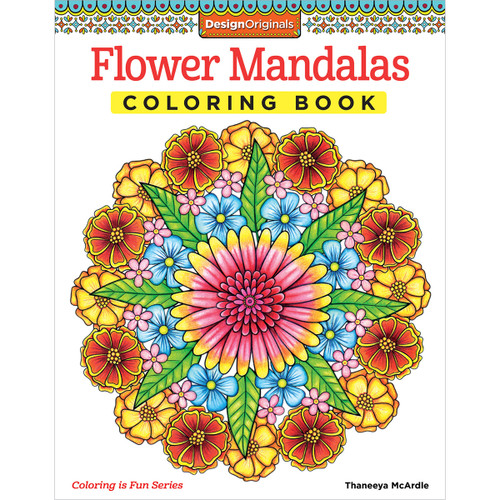 Flower Mandalas Coloring Book-Softcover B4219944 - 97815742199449781574219944