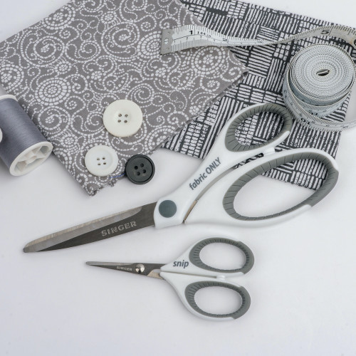 Singer Sewing Scissors Set 2/Pkg-8.5" Fabric & 4" Mini Detail Scissors 07175