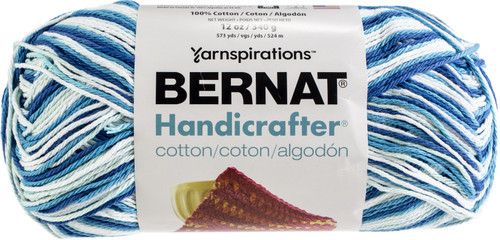 Bernat Handicrafter Cotton Yarn 340g - Ombres-Hippi - 162034-34014 - 057355431430