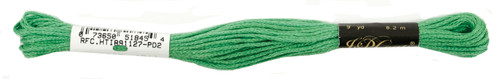 24 Pack Coats & Clark 6-Strand Embroidery Floss 8.75yd-Kelly Green C11-6226 - 073650518454