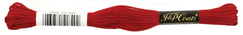 24 Pack Coats & Clark 6-Strand Embroidery Floss 8.75yd-Garnet C11-3000 - 073650518492