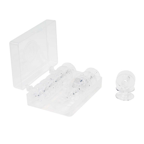SINGER Transparent Plastic Class 15 Bobbins-12/Pkg - 6543 SINGER Transparent Plastic Class 15 Bobbins-12/Pkg - 6543