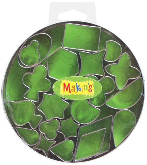 Makin's Clay Cutters 22/Pkg-Geometric 37003 - 656290370035