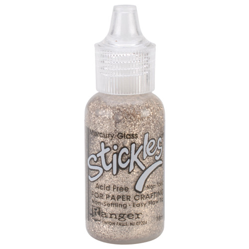 Ranger Stickles Glitter Glue .5oz-Mercury Glass SGG01-38467 - 789541038467