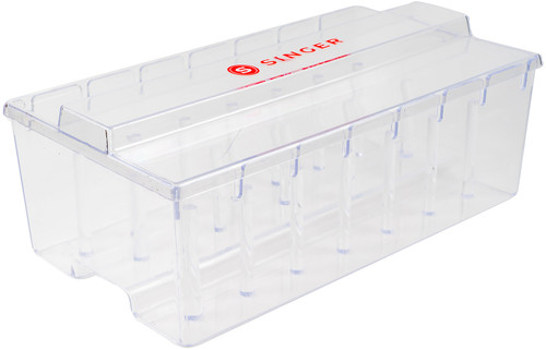 Singer Clear Plastic Thread Box-2.75"X4.5"X8" 7265