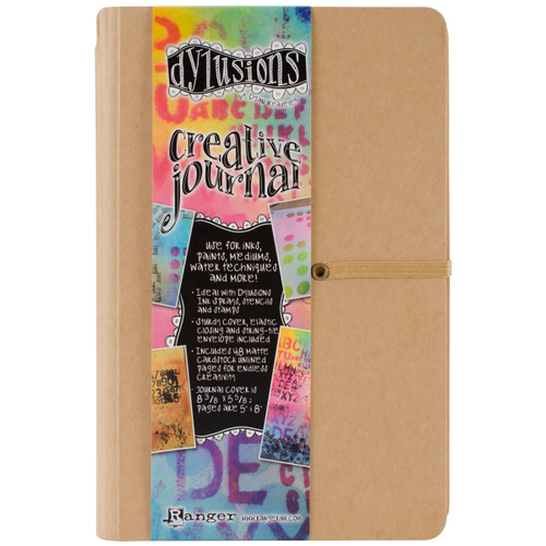 Dyan Reaveley's Dylusions Creative Journal 8.375"X5.625"-Kraft - DYJ34117 - 789541034117