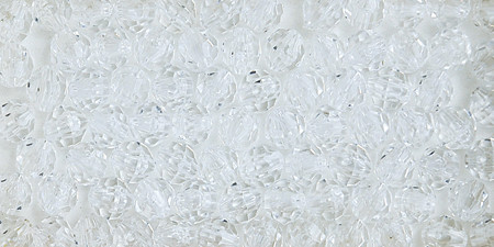 The Beadery Faceted Beads 8mm 900/Pkg-Crystal - 710V006