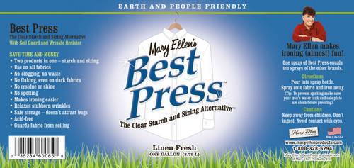 Mary Ellen's Best Press Refills 1gal-Linen Fresh - 600G-65 Mary Ellen's Best Press Refills 1gal-Linen Fresh - 600G-65