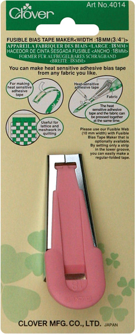 Clover Fusible Bias Tape Maker-3/4" - 4014C - 051221505454