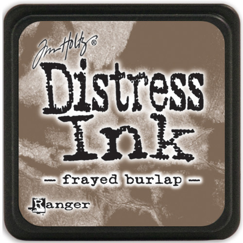 Tim Holtz Distress Mini Ink Pad-Frayed Burlap - DMINI-39990 - 789541039990