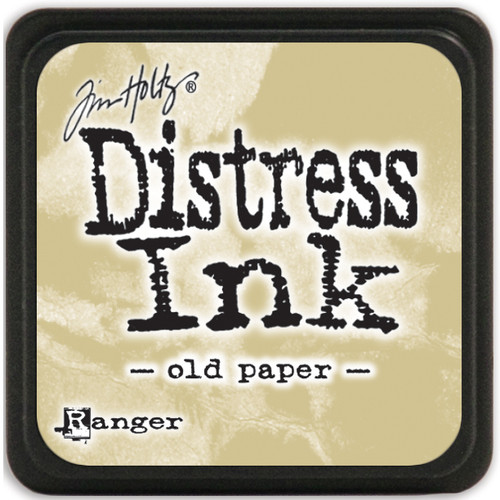 Tim Holtz Distress Mini Ink Pad-Old Paper -DMINI-40057 - 789541040057