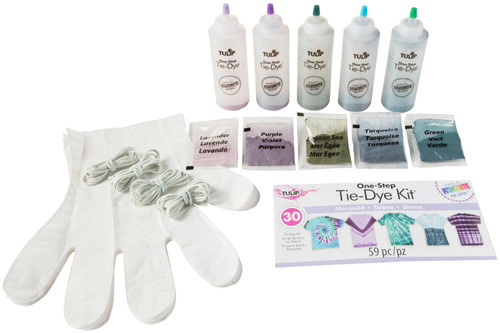 Tulip One-Step Tie-Dye Kit-5-Color Mermaid - 37934