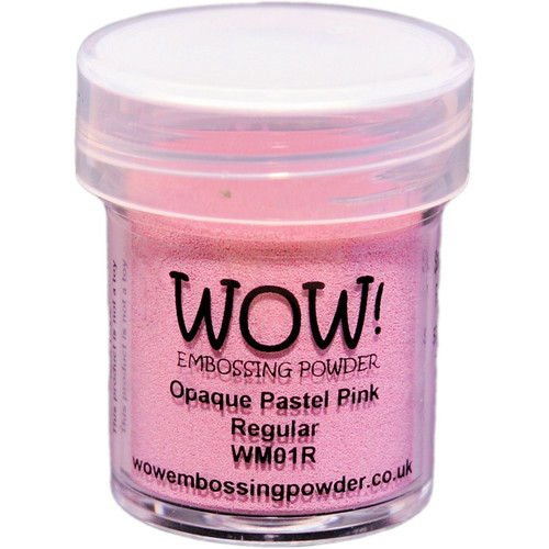 WOW! Embossing Powder 15ml-Pastel Pink WOW-WM01R - 50602105207625060210520762