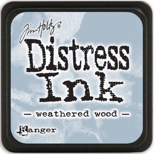Tim Holtz Distress Mini Ink Pad-Weathered Wood - DMINI-40286 - 789541040286