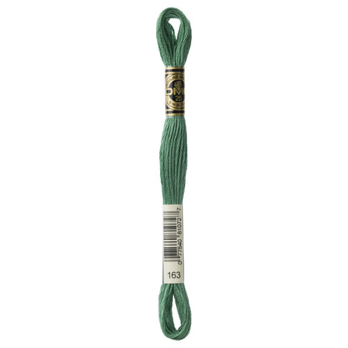 12 Pack - DMC 6-Strand Embroidery Cotton 8.7yd-Med. Celadon Green-Between 3815 & 3816 - 117-163 - 077540810727