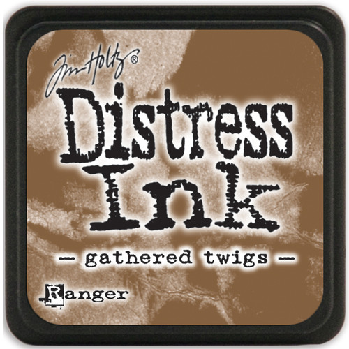 Tim Holtz Distress Mini Ink Pad-Gathered Twigs - DMINI-40002 - 789541040002