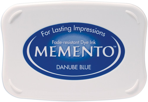 Memento Dye Ink Pad-Danube Blue ME-000-600 - 712353256002