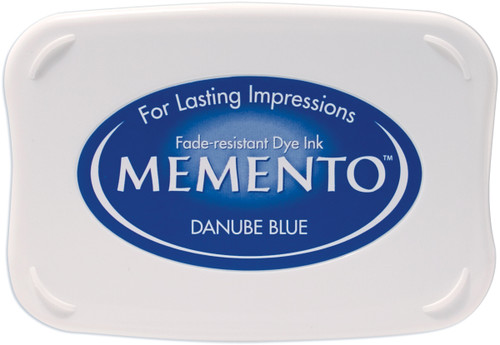 Memento Dye Ink Pad-Danube Blue - ME-000-600 - 712353256002