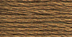 12 Pack - DMC 6-Strand Embroidery Cotton 8.7yd-Dark Mocha Beige - 117-3862