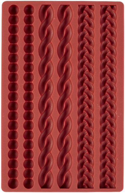 Wilton Silicone Lattice Pie Crust Mold-Makes Braids, Ropes & Pearls; 2 Each W4358