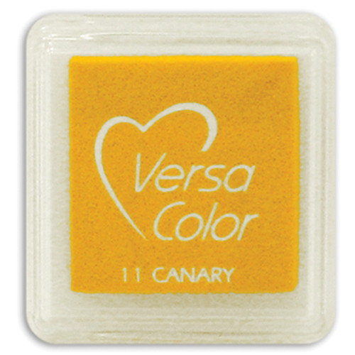 VersaColor Pigment Mini Ink Pad-Canary - VS-011 - 712353340114