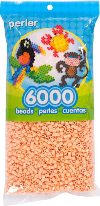 Perler Beads 6,000/Pkg-Sand - PBM80-11-11102 - 048533111022