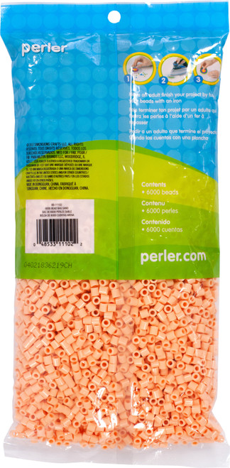 Perler Beads 6,000/Pkg-Sand PBM80-11-11102