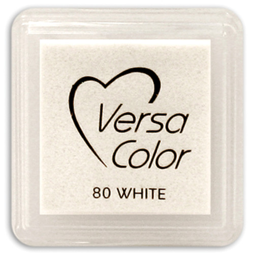 VersaColor Pigment Mini Ink Pad-White VS-080 - 712353340800