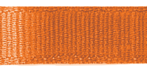 Offray Grosgrain Ribbon 3/8"X18'-Torrid Orange - 3097 3/8-750 - 079856474556