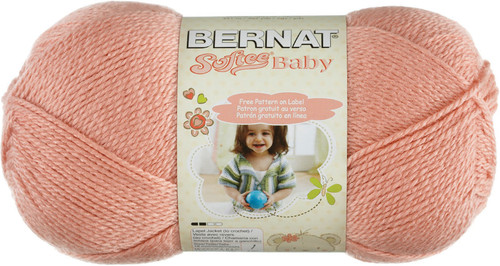 Bernat Softee Baby Yarn - Solids-Soft Peach - 166030-30410 - 057355313279