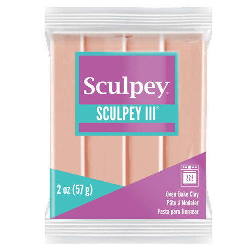 Sculpey III Oven-Bake Clay 2oz-Beige - S302-093 - 715891110935