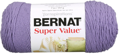 Bernat Super Value Solid Yarn-Lavender - 164053-53307 - 057355315860