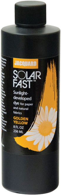 Jacquard SolarFast Dyes 8oz-Golden Yellow JSD-2100 - 743772028796