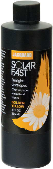 Jacquard SolarFast Dyes 8oz-Golden Yellow - JSD-2100 - 743772028796