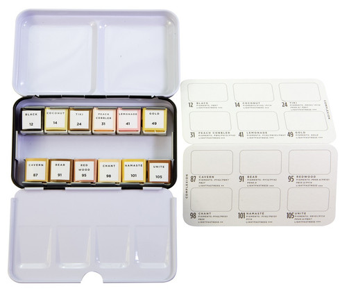 Prima Watercolor Confections Watercolor Pans 12/Pkg-Complexion - 631857 Prima Watercolor Confections Watercolor Pans 12/Pkg-Complexion - 631857