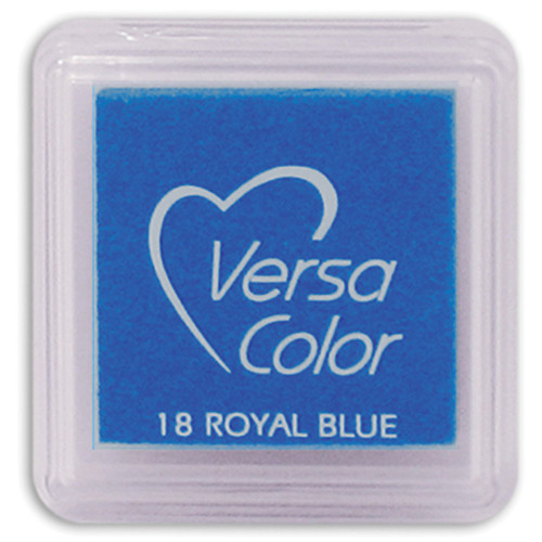 VersaColor Pigment Mini Ink Pad-Royal Blue VS-018 - 712353340183