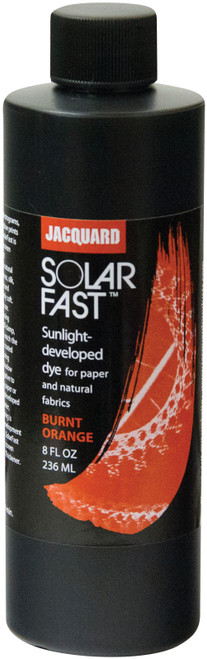 Jacquard SolarFast Dyes 8oz-Burnt Orange - JSD-2102 - 743772028819