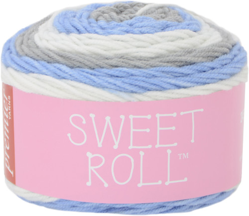 Premier Sweet Roll Yarn-Cloud Pop 1047-39 - 847652069197