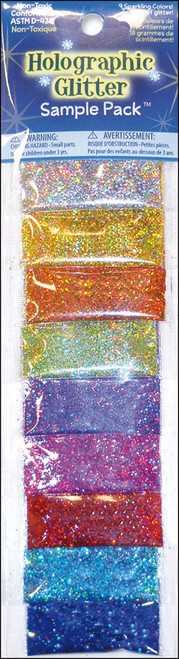 Sulyn Glitter Sample Pack 2g 9/Pkg-Holographic - 6654-97 - 717968171825