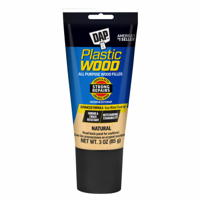 Plastic Wood Latex Wood Filler, 3 oz. Tube - 7079800580 - 070798005808