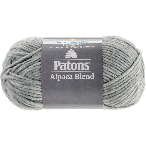 Patons Alpaca Natural Blends Yarn-Smoke -241101-01002 - 057355413948
