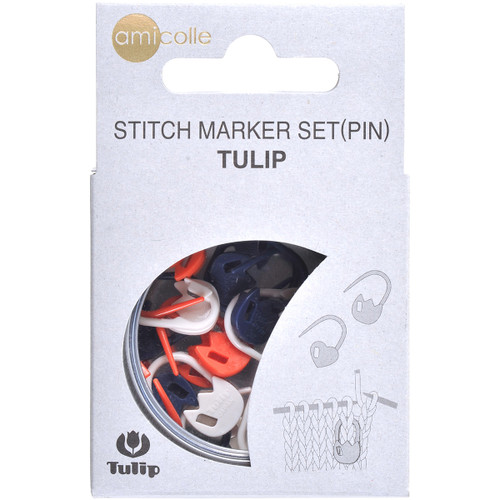 Tulip Stitch Marker Set 15/Pkg-Tulip - AC-032E - 846550013974