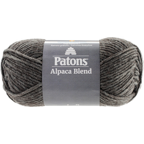 Patons Alpaca Natural Blends Yarn-Slate -241101-01005 - 057355413979