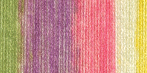 Lion Brand Baby Soft Yarn - Circus Print