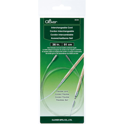 Clover Interchangeable Cord-36 Inches - IC-3648 - 051221736483
